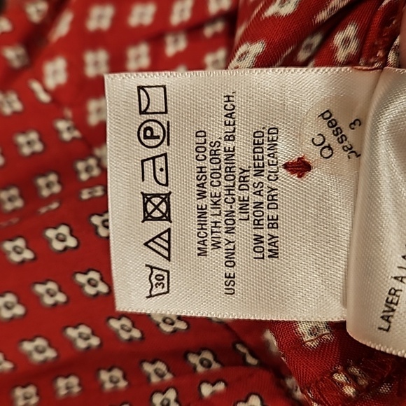 💕MAEVE ANTHRO💕 Farida Mock Neck Jumpsuit ~ Micro-Floral Retro Print 12 NWT - Picture 15 of 15